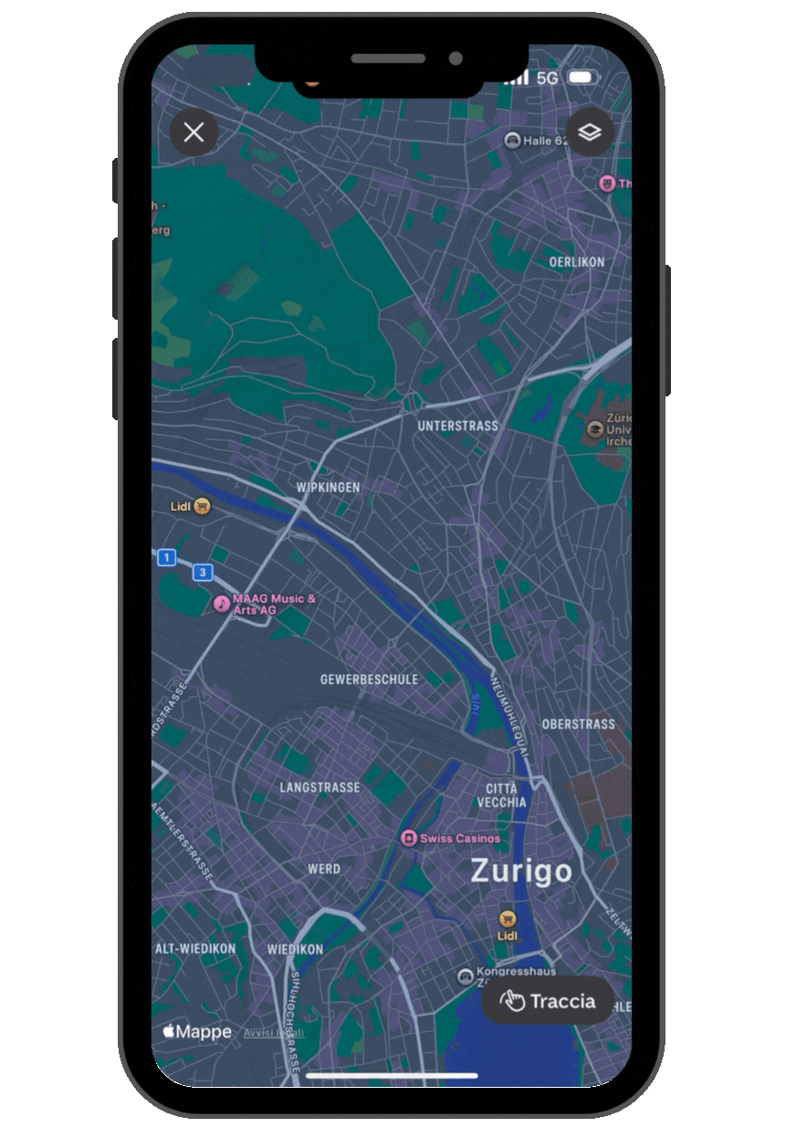 Ricerca immobiliare tramite mappa